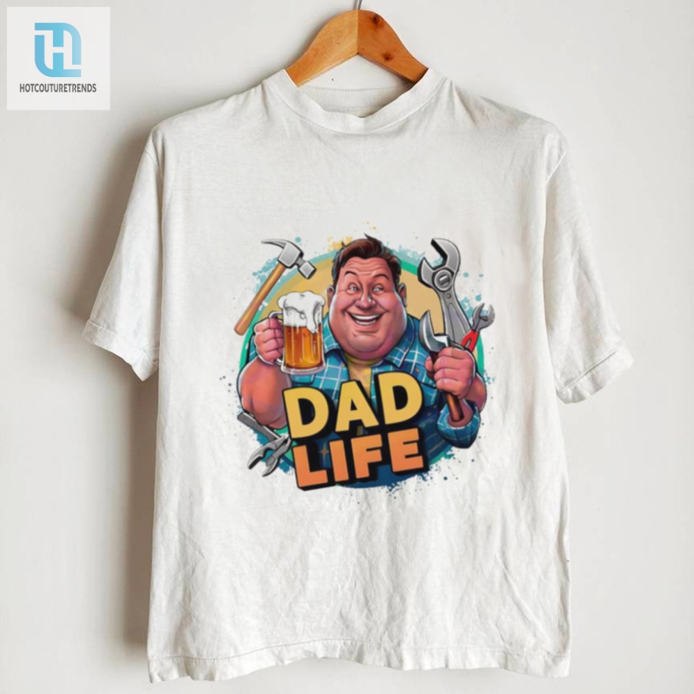 Dad Life Beer Mug Shirt  Hilarious Fathers Day Gift