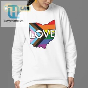 Spread Buckeye Joy Ohio Love Progress Pride Tee hotcouturetrends 1 3