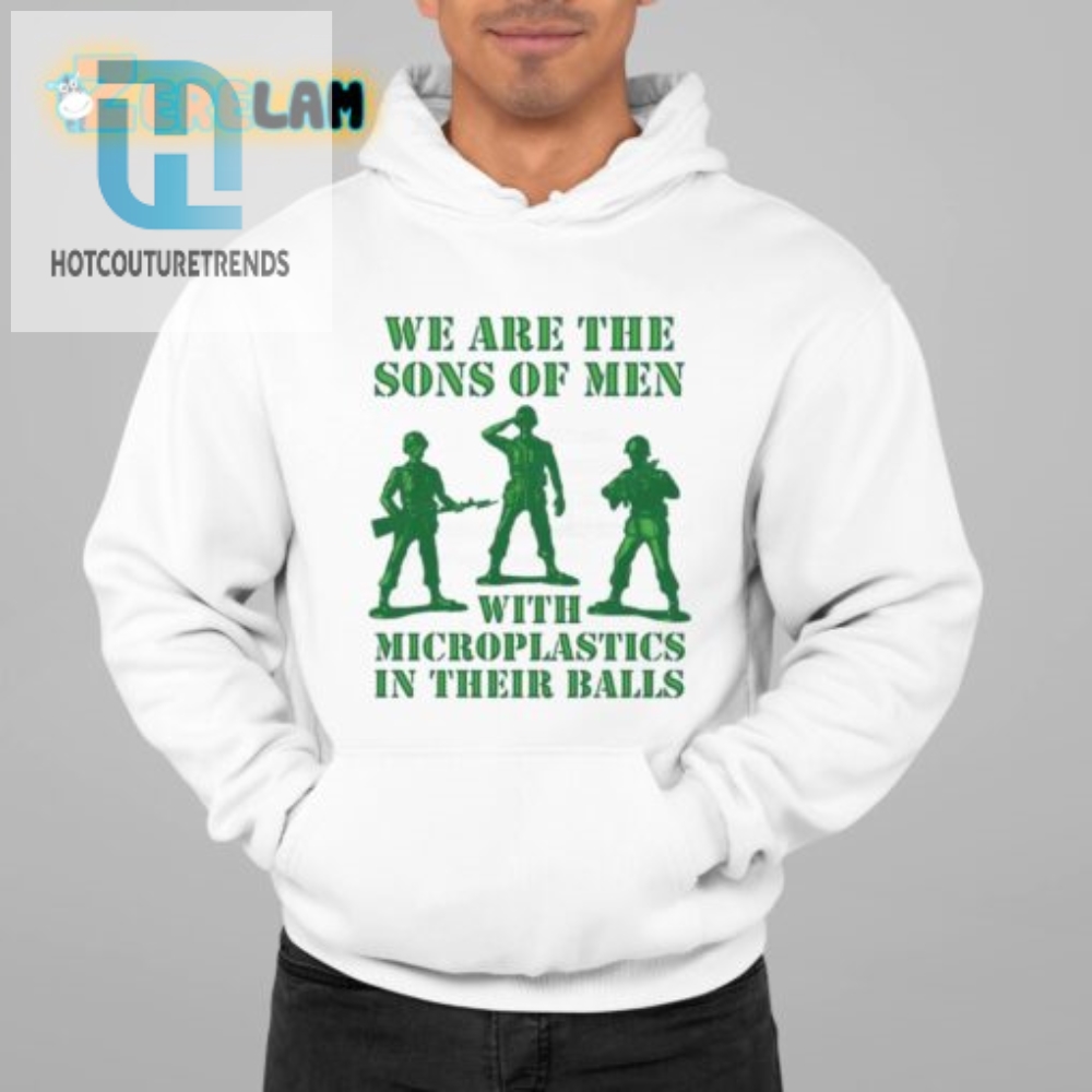 Unique  Funny Microplastics In Their Balls Shirt