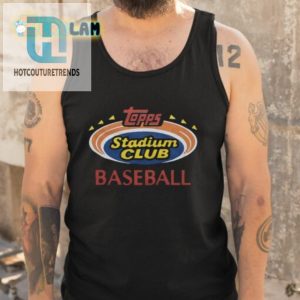 Hit A Home Run In Style Comfy Topps Stadium Club Tee hotcouturetrends 1 4