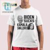 Hilarious Biden Sucks Kamala Swallows Tee Unique Bold hotcouturetrends 1