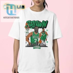 Own Jaylen Brown Celtics Planet Euphoria Tee Fun Unique hotcouturetrends 1 2