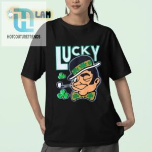 Get Lucky With Jayson Tatums Celtics Charm Shirt hotcouturetrends 1 2