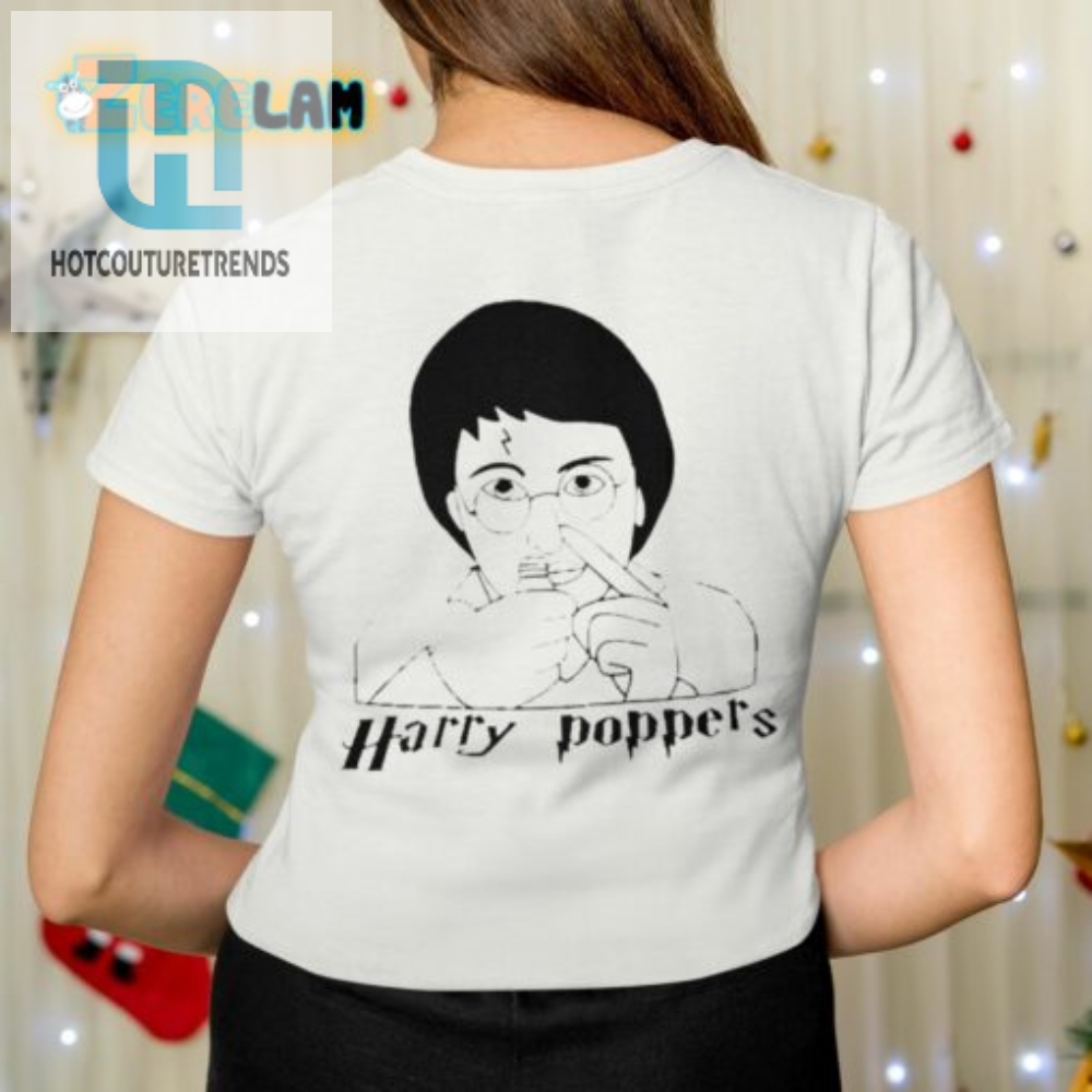Harry Poppers Funny Shirt  Unique  Hilarious Design