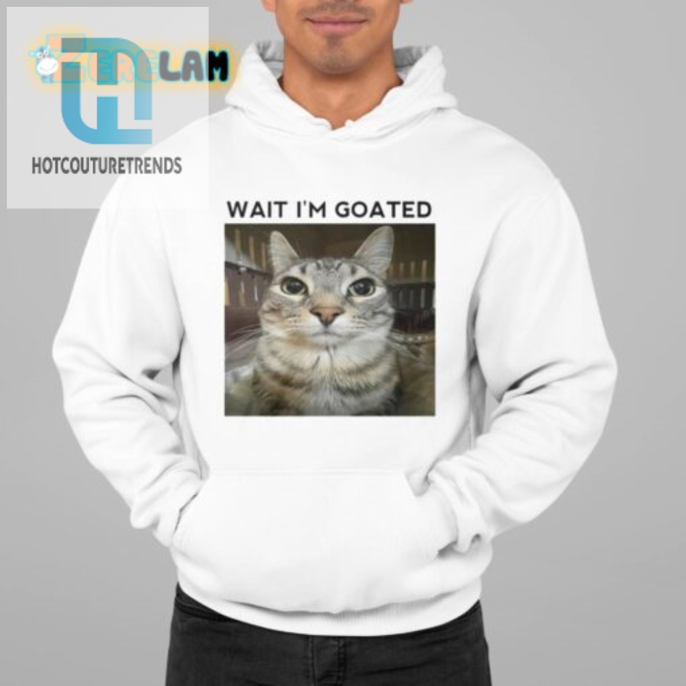 Unique Wait Im Goat Cat Shirt  Funny And Quirky Tee
