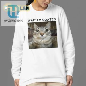 Unique Wait Im Goat Cat Shirt Funny And Quirky Tee hotcouturetrends 1 3