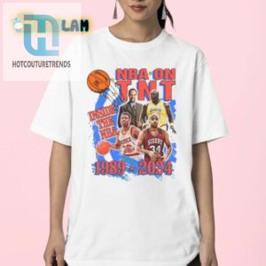 Dunking Through Time Hilarious Tnt Basketball Shirt 19892024 hotcouturetrends 1 2