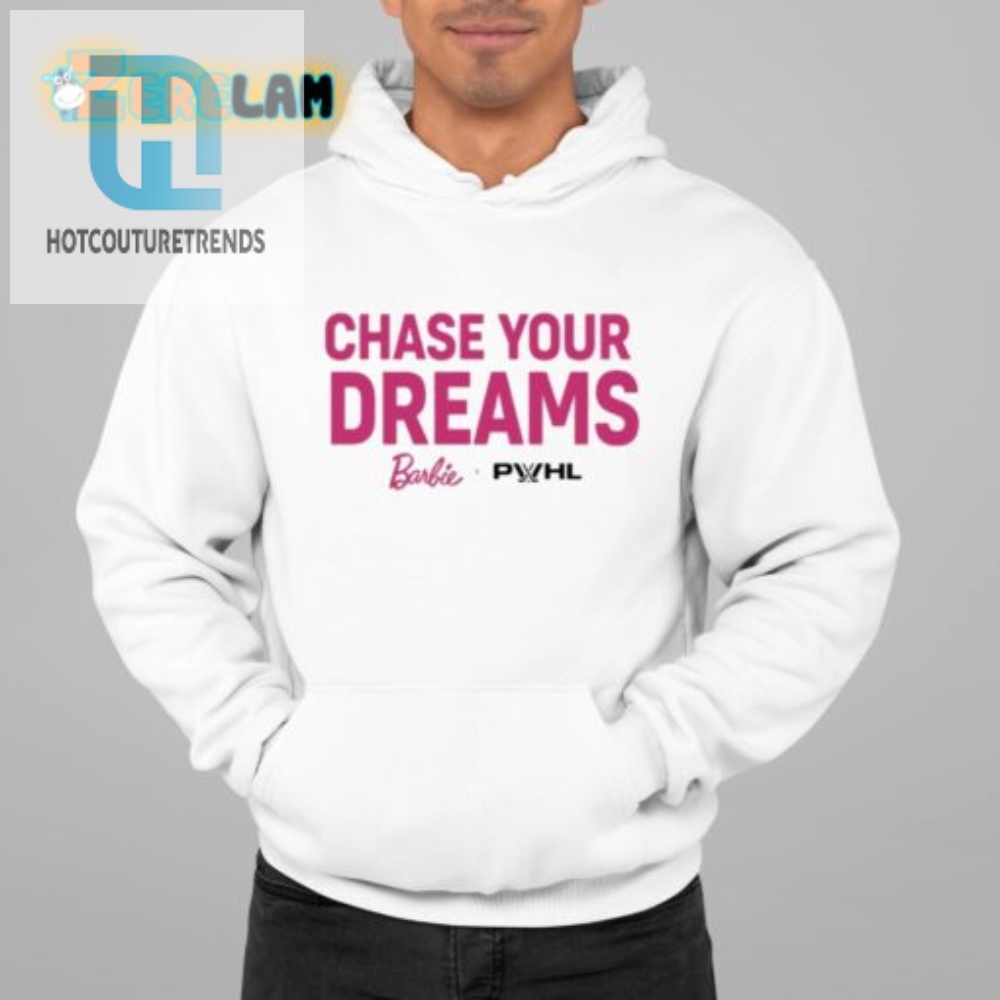 Get Comically Inspired Chase Your Dreams Barbie Shirt