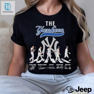 Yankees Abbey Road Shirt Hilariously Unique Signatures hotcouturetrends 1 3