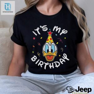 Celebrate With Humor Official Donald Duck Birthday Tee hotcouturetrends 1 3