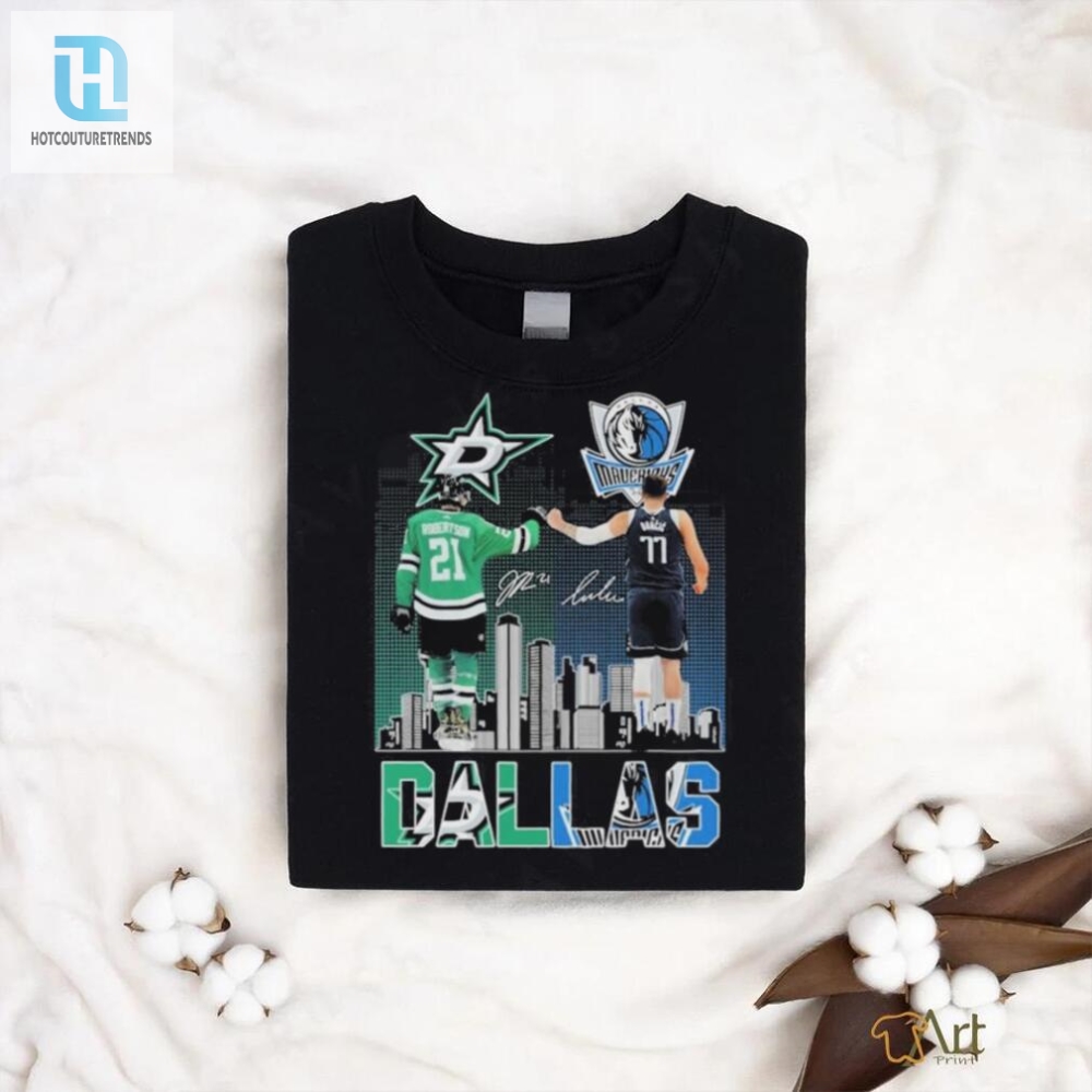 Dallas Duo 2024 Playoffs Shirt Experience The Doncicrobertson Magic