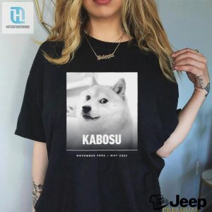 Rip Kabosu Shirt Celebrate Doge Memes With Humor Style hotcouturetrends 1 3