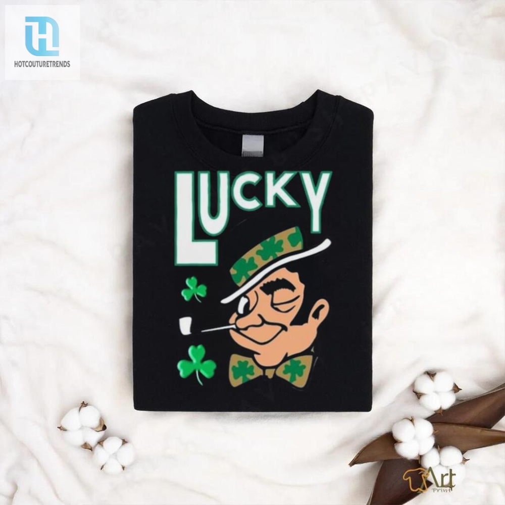 Laugh Out Loud Jayson Tatum In Lucky Leprechaun Celtics Tee