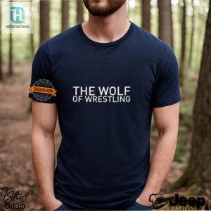 Unleash Laughs Mjf The Wolf Of Wrestling Shirt hotcouturetrends 1 2