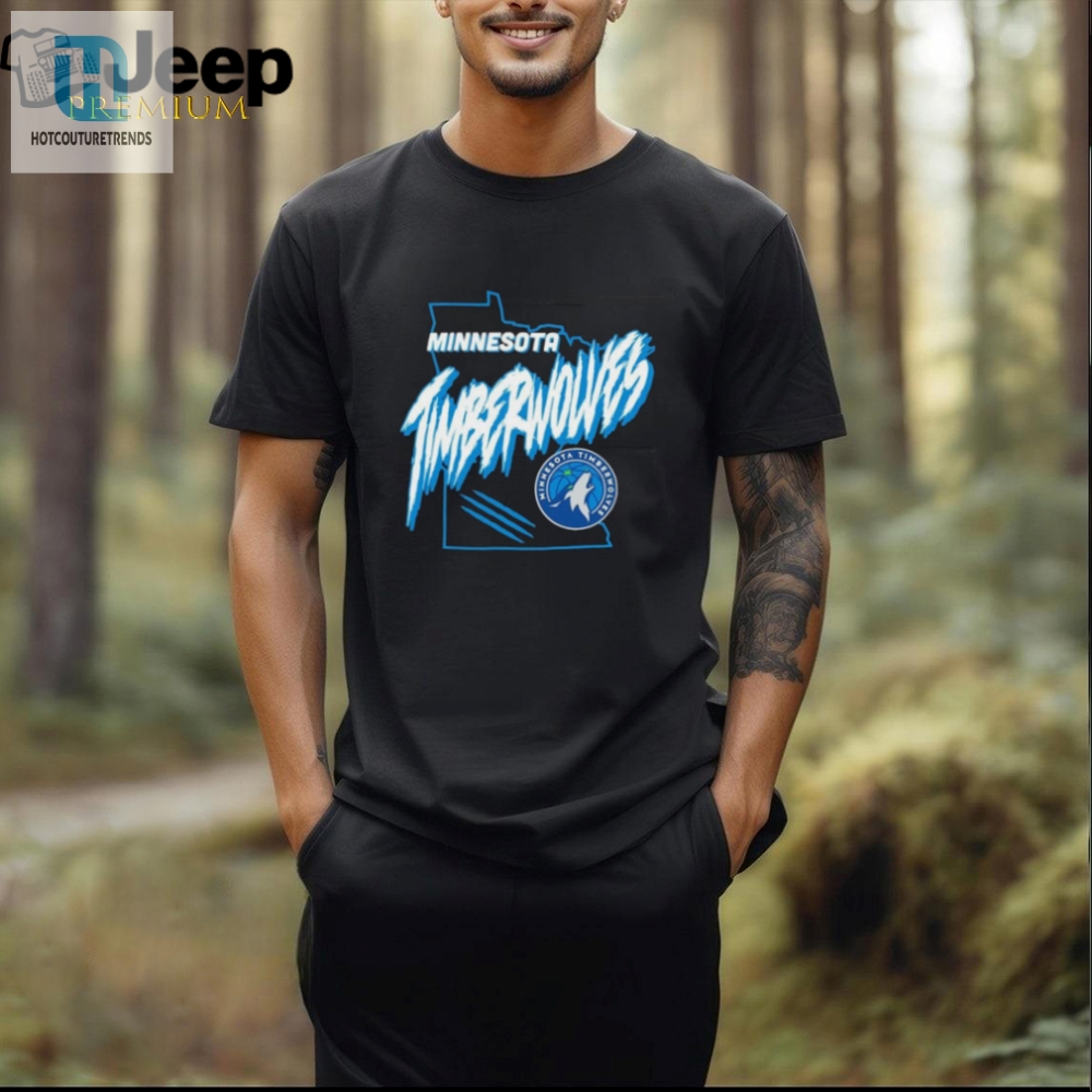 Dribble In Style Quirky Minnesota Timberwolves Shirt