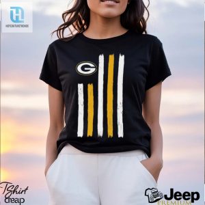 Get Your Cheese On Packers Brushstroke Flag 4Th July Tee hotcouturetrends 1 2