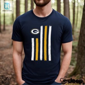 Get Your Cheese On Packers Brushstroke Flag 4Th July Tee hotcouturetrends 1 3