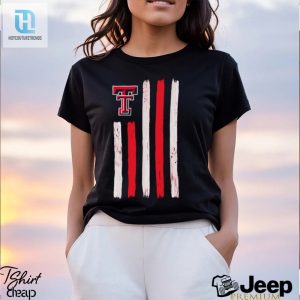 Red Raiders Brushstroke Tee Paint Your 4Th With Lubbock Love hotcouturetrends 1 2