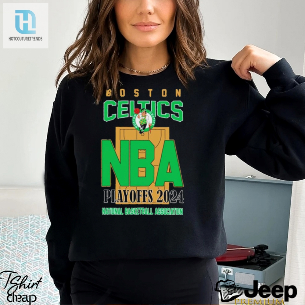Funny Celtics Nba Playoffs Shirt 2024  Hoops  Hilarity
