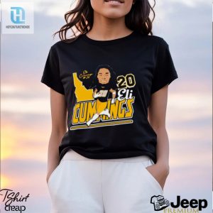 Funny Eli Cummings 2024 Idaho Vandals Caricature Shirt hotcouturetrends 1 2