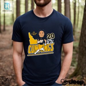 Funny Eli Cummings 2024 Idaho Vandals Caricature Shirt hotcouturetrends 1 3