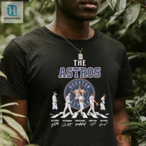 Get In Line Astros Abbey Road Signature Tee Limited hotcouturetrends 1 2