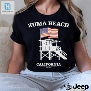 Get Sandy In Style Funny Zuma Beach Ca Shirt hotcouturetrends 1 3