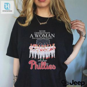 Funny Phillies Fan Shirt Woman Who Loves Baseball Diamonds hotcouturetrends 1 3