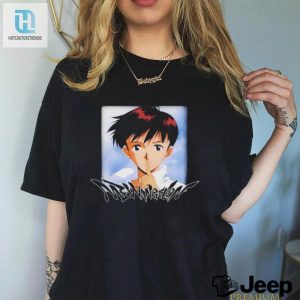 Get Your Laughs With The Ikari Shinji Mewangelion Tee hotcouturetrends 1 3