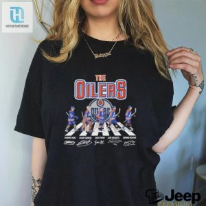 Rock N Roll With Oilers Stars Hilarious Signature Tee hotcouturetrends 1 3