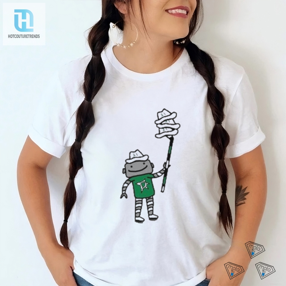 Score Laughs With Dallas Stars Robo Hatty 21 Tee