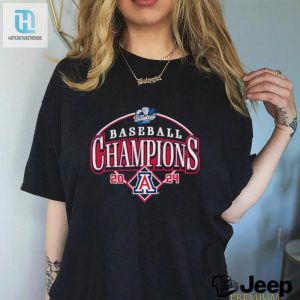 Score Big With Arizona Wildcats 2024 Champs Curveball Tee hotcouturetrends 1 3