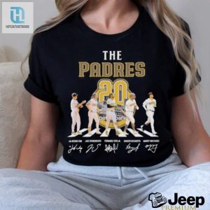 Hit A Homer Padres Abbey Road 20 Season Tee Quirky Fun hotcouturetrends 1 2