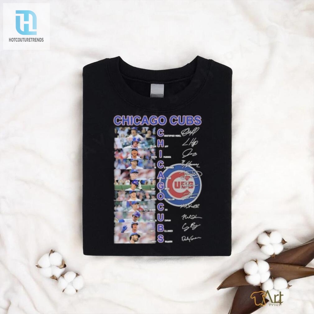 Ditch The Jerseys Cubs 2024 Signatures Shirt  Hilariously Unique