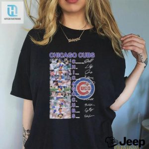 Ditch The Jerseys Cubs 2024 Signatures Shirt Hilariously Unique hotcouturetrends 1 3