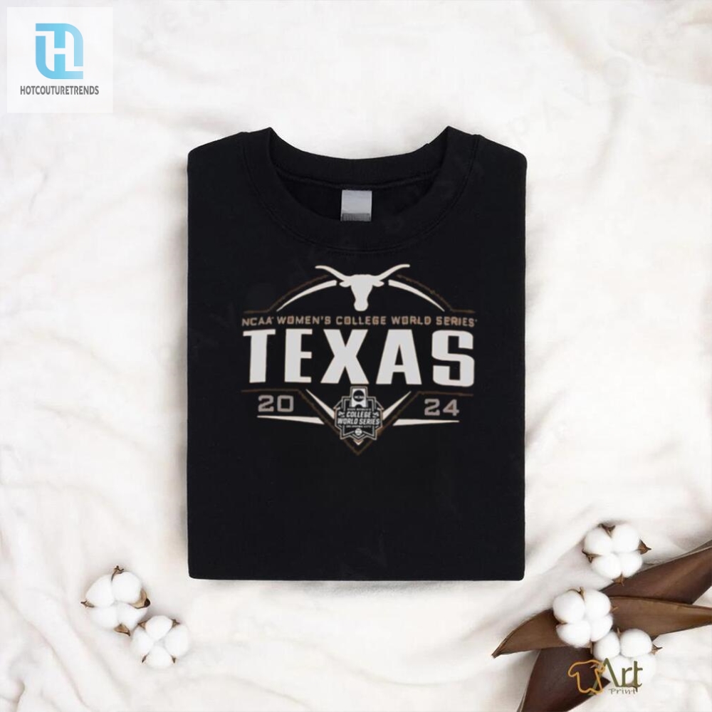 Hit A Home Run Texas Longhorns Wcws 2024 Fun Tee