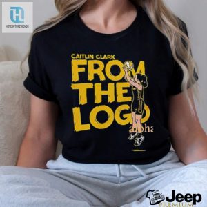 Score Big In Style Caitlin Clark From The Logo Tee 24 hotcouturetrends 1 3