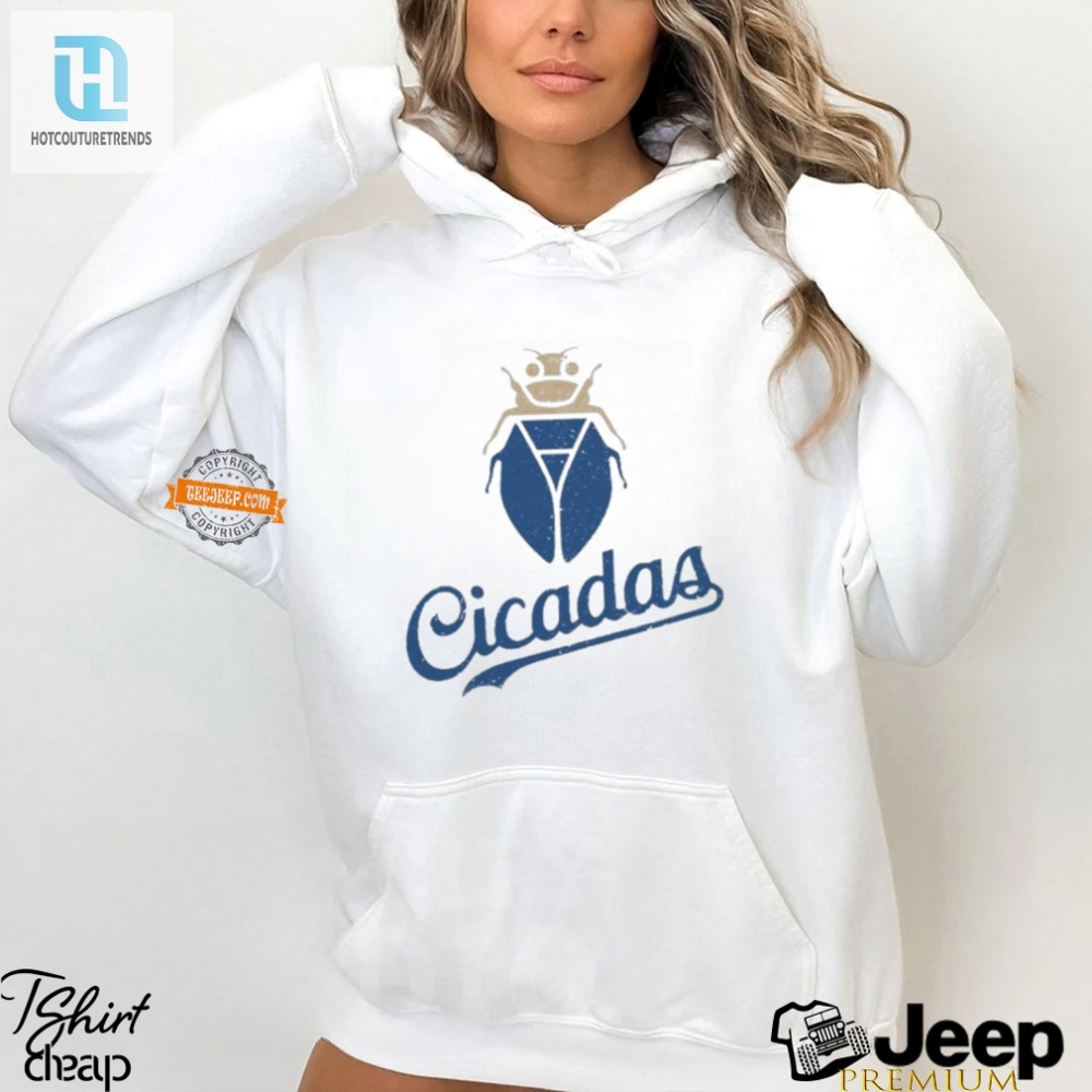 Get Your Laughs With A Kansas City Cicadas Baseball Tee