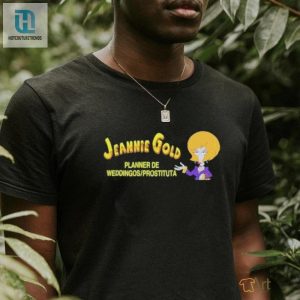 Unique Hilarious Jeannie Gold Wedding Shirt Stand Out hotcouturetrends 1 2