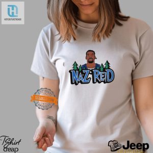 Get Your Naz Reid Tee Dunking With Style Smiles hotcouturetrends 1 3