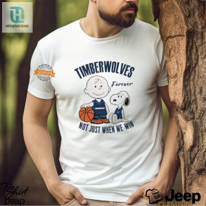 Snoopy Charlie Brown Timberwolves Loyal Fan Shirt Funny hotcouturetrends 1 2