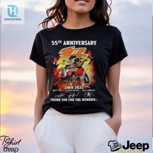 Rockin 55 Years Zz Top 19692024 Fun Anniversary Tshirt hotcouturetrends 1 2