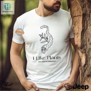 Trippy Plant Lover Shirt Hilariously Unique Hallucination Tee hotcouturetrends 1 2