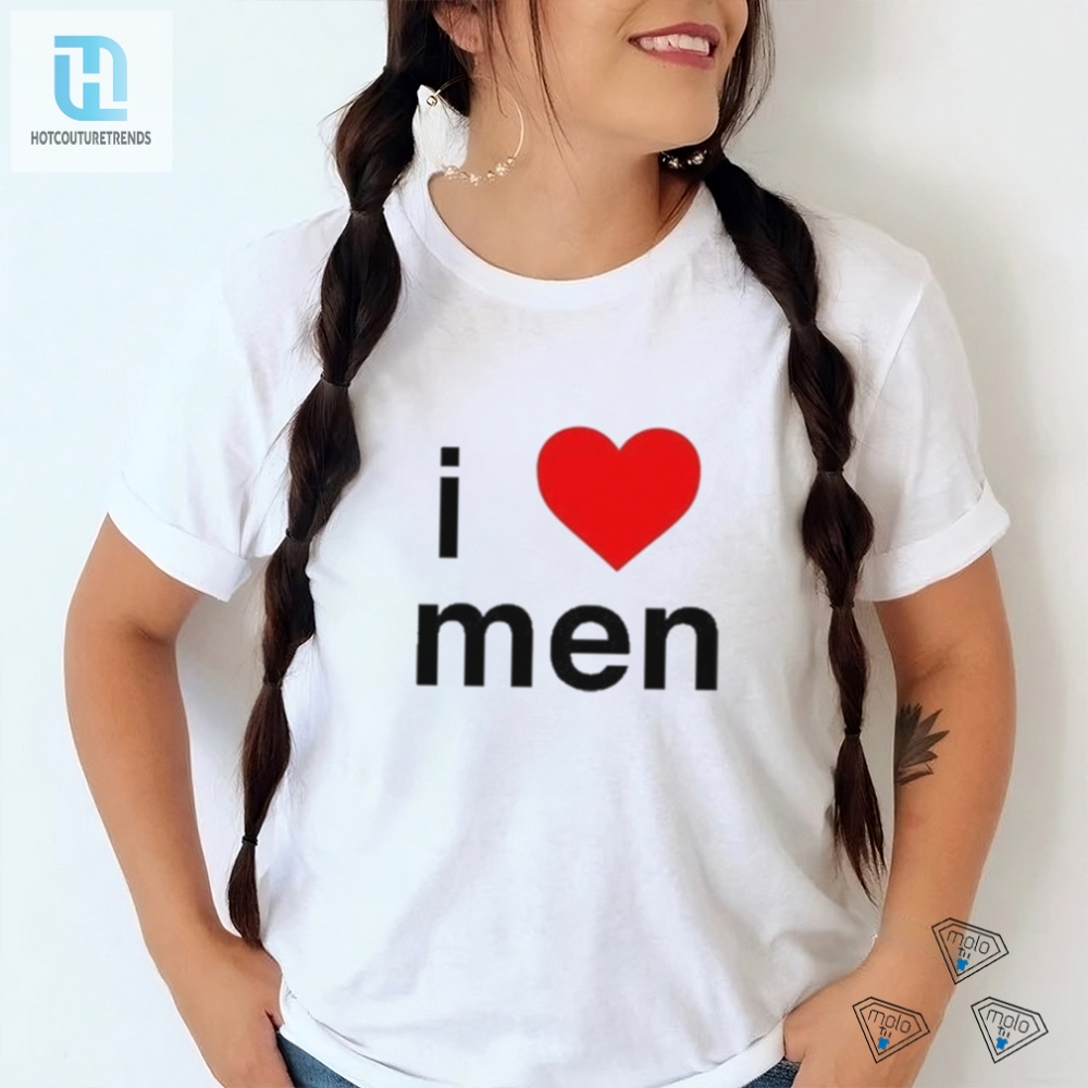 Quirky I Love Men Naomi Mcpherson Josette Tee  Stand Out