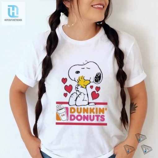 Snoopy Woodstock Dunkin Donuts Shirt Fun Unique hotcouturetrends 1