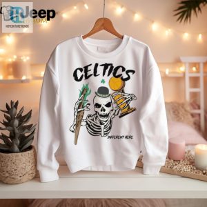 Quirky Champs Celtics Skeleton Trophy Tee Unisex Fun hotcouturetrends 1 1