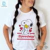 Snoopy Woodstocks Speedway Tee Fun Unique Logo Shirt hotcouturetrends 1