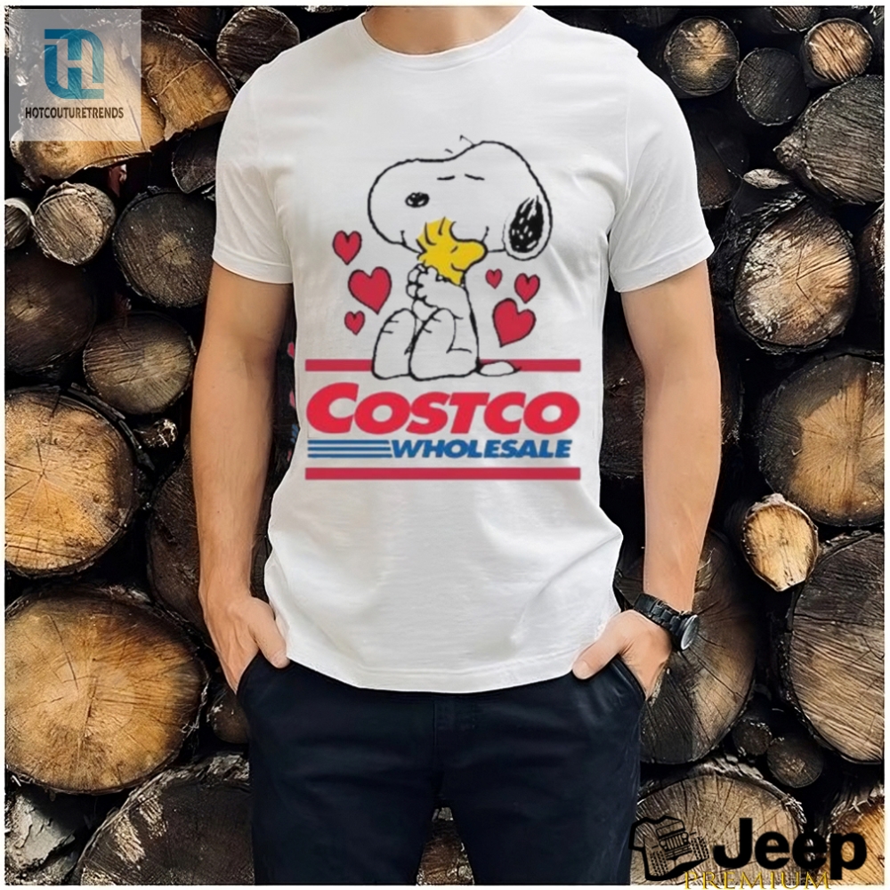 Snoopy  Woodstock Love Costco Shirt  Funny  Unique Tee