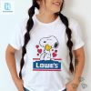 Get Cozy With Snoopy Woodstock Lowes Logo Shirt Laughs hotcouturetrends 1