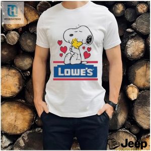 Get Cozy With Snoopy Woodstock Lowes Logo Shirt Laughs hotcouturetrends 1 1